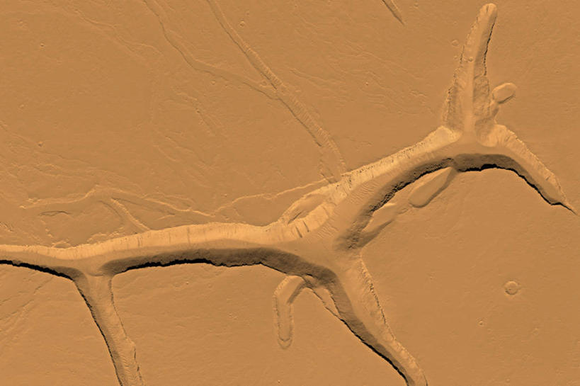 无人,横图,峡谷,悬崖,摄影,太阳系,海峡,地质学,彩图,空间探索