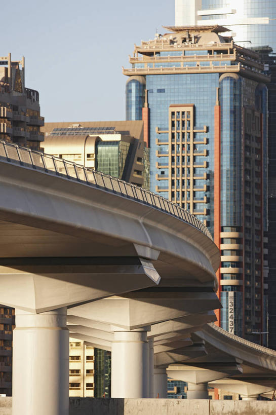 无人,竖图,室外,白天,技术,城市,建筑,摩天大楼,运输,摄影,中东,华贵,阿拉伯联合酋长国,迪拜,发展,高架道路,进展,彩图