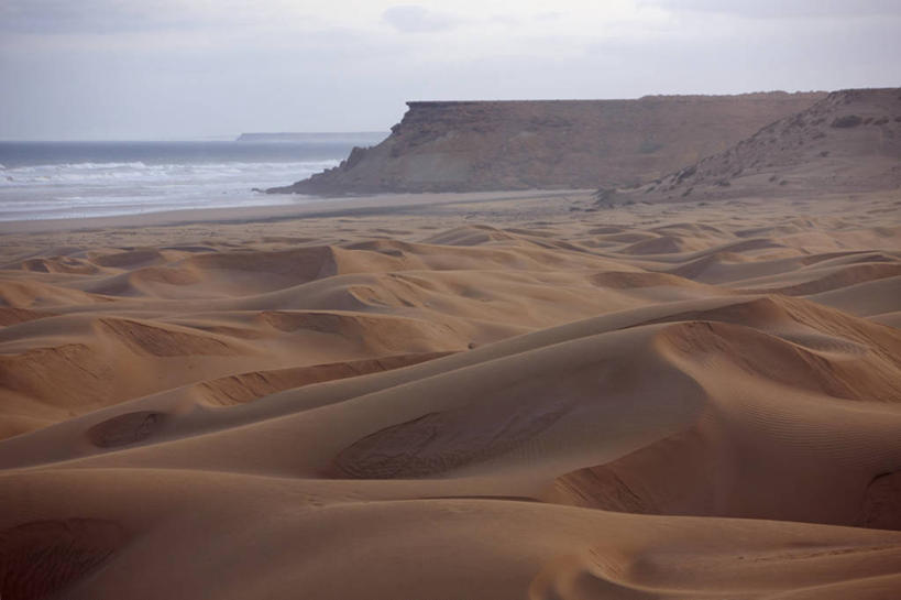 无人,横图,室外,白天,海洋,非洲,摩洛哥,沙子,高原,悬崖,黎明,沙丘,大西洋,摄影,北非,撒哈拉沙漠,海滩,彩图