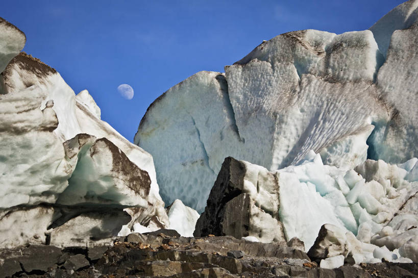 无人,横图,室外,白天,全球变暖,美国,月亮,摄影,冰河,朱诺,地质学,岩石,彩图
