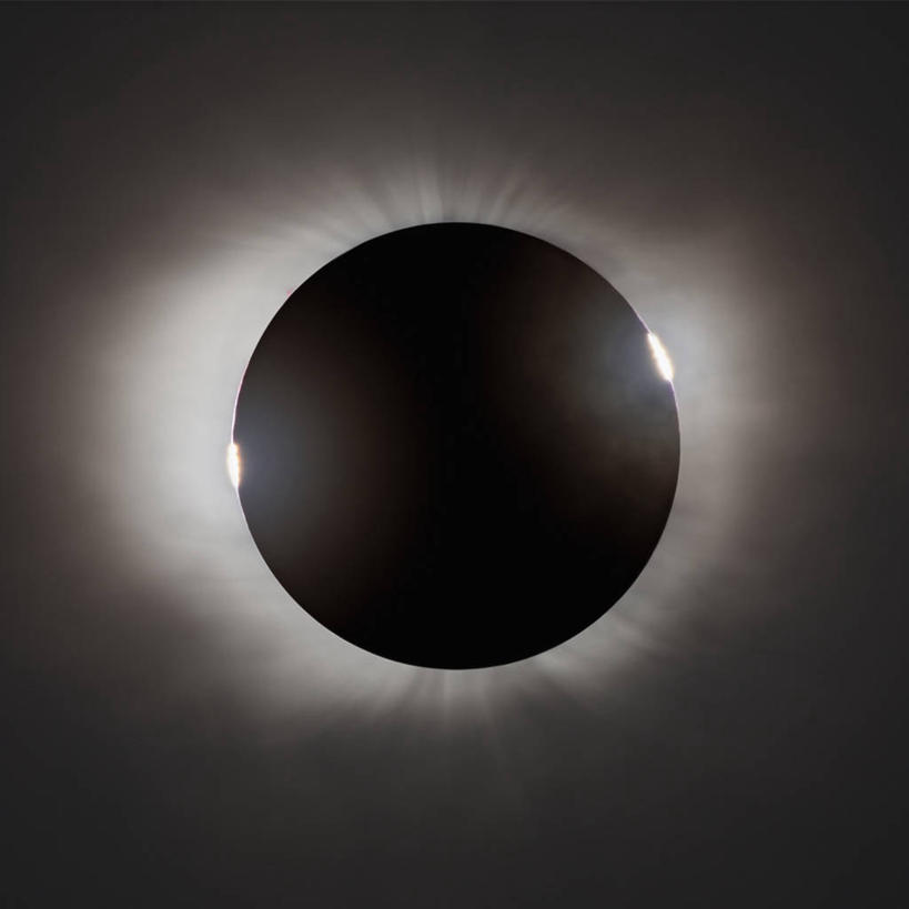 无人,方图,太阳,太空,日食,数码合成,摄影,天文学,日冕,食,彩图