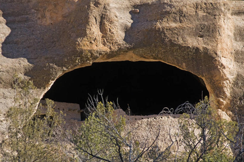 无人,横图,美国,房屋,悬崖,历史,废墟,摄影,洞穴,考古学,新墨西哥,彩图,国家纪念碑