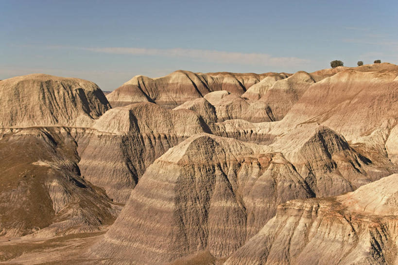 无人,横图,室外,沙漠,山,美国,科学,地形,风景,摄影,亚利桑那,粘土,国家公园,地质学,沙岩,石化森林国家公园,彩图
