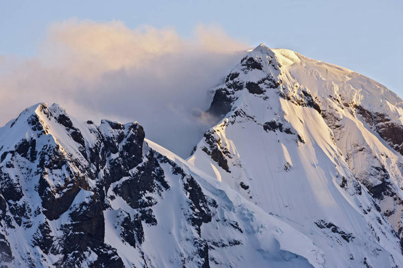 无人,横图,室外,山,雪山,风,雾,地形,云,黎明,吹气,摄影,气象,气候,南极洲,冰河,南极半岛,地质学,彩图