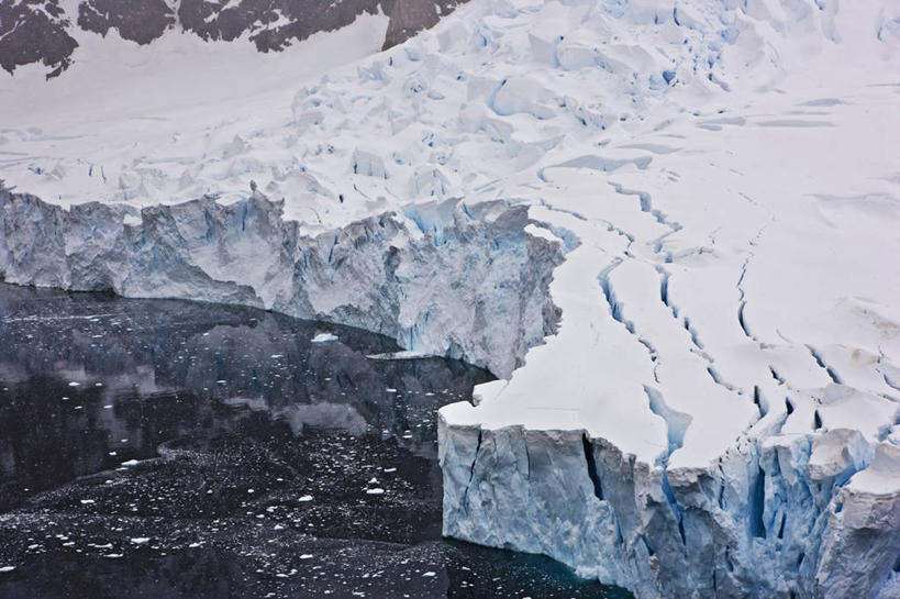 无人,横图,室外,冰山,雪,冰,地形,寒冷,摄影,南极洲,冰河,南极半岛,彩图,冰隙,冰崩