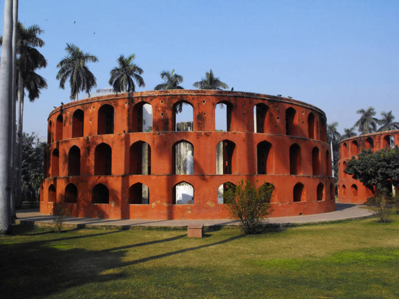 无人,天文台,横图,建筑,印度,科学,拱门,首都,地标建筑,摄影,天文学,曼塔天文台,新德里,彩图,旅行