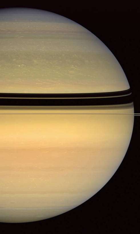 无人,竖图,阴影,太空,摄影,太阳系,土星,天文学,彩图,空间探索