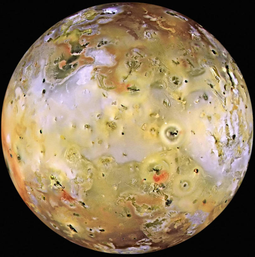 无人,竖图,方图,火山,太空,月亮,摄影,木卫一,天文学,硫磺,彩图,空间探索