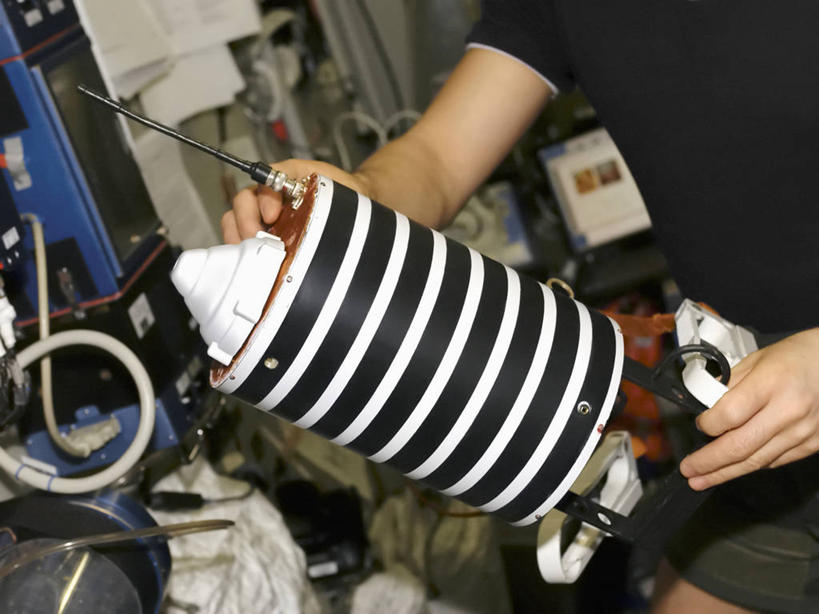 西方人,成年人,中年人,手,一个人,横图,技术,卫星,欧洲,欧洲人,仅一个男性,仅一个人,仅一个中年男性,拿着,摄影,部分,国际空间站,男人,男性,中年男性,白种人,彩图,俄罗斯人,空间探索