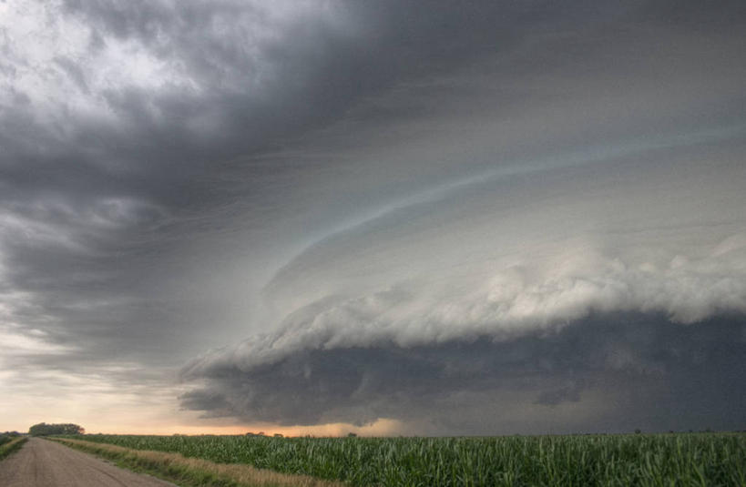 无人,横图,室外,白天,暴风雨,美国,云,自然灾害,天气,风景,自然,摄影,恐怖,威胁,积雨云,结束,内布拉斯加,雷雨,危险,彩图,弧状云