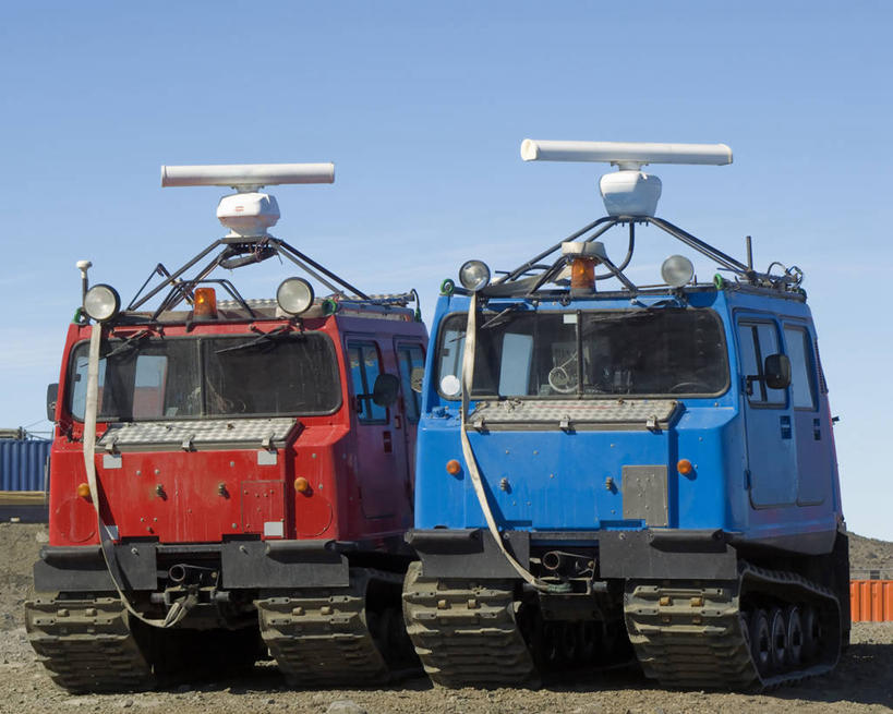 无人,横图,室外,白天,探险,雷达,全球变暖,汽车,研究,科学,车,两个,交通工具,运输,摄影,气象,气候,载具,雪车,南极洲,彩图