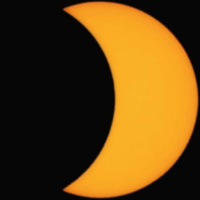 无人,方图,太阳,日食,月亮,摄影,天文学,食,彩图