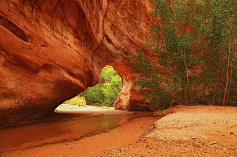 无人,横图,室外,白天,美国,地形,小溪,地标建筑,摄影,犹他,地质学,沙岩,大楼梯国家纪念碑,岩石,彩图