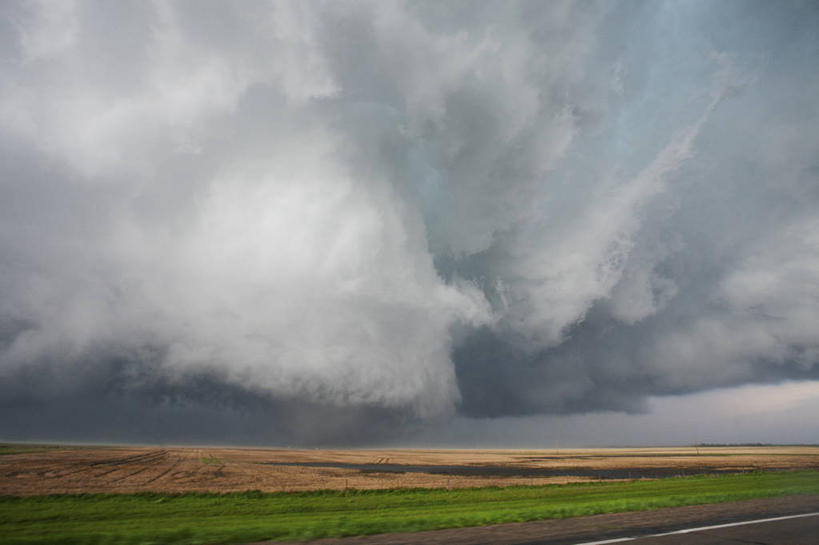 无人,横图,室外,白天,暴风雨,龙卷风,美国,云,天气,天空,摄影,南达科他州,气象学,彩图