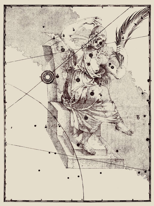 无人,竖图,地图,艺术,科学,星星,摄影,星座,天文学,仙后座,彩图,雕刻术