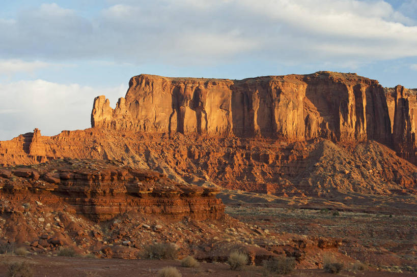 无人,横图,室外,白天,日出,沙漠,地形,风景,自然,地标建筑,力量,摄影,岩层,纪念碑山谷,地质学,沙岩,岩石,彩图,旅行,圣胡安县,粉砂岩