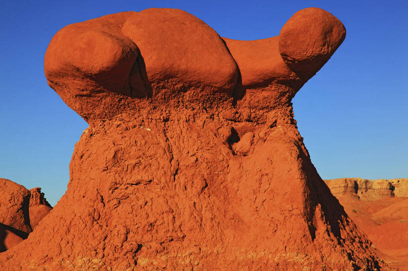 无人,横图,室外,白天,沙漠,发光,光亮,红色,摄影,岩层,犹他,拳头,岩石,彩图