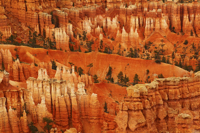 无人,横图,室外,白天,沙漠,红色,摄影,岩层,犹他,布莱斯峡谷国家公园,岩石,彩图