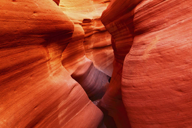 无人,横图,室外,白天,沙漠,条纹,红色,摄影,岩层,犹他,沙岩,大楼梯国家纪念碑,岩石,彩图,窥视