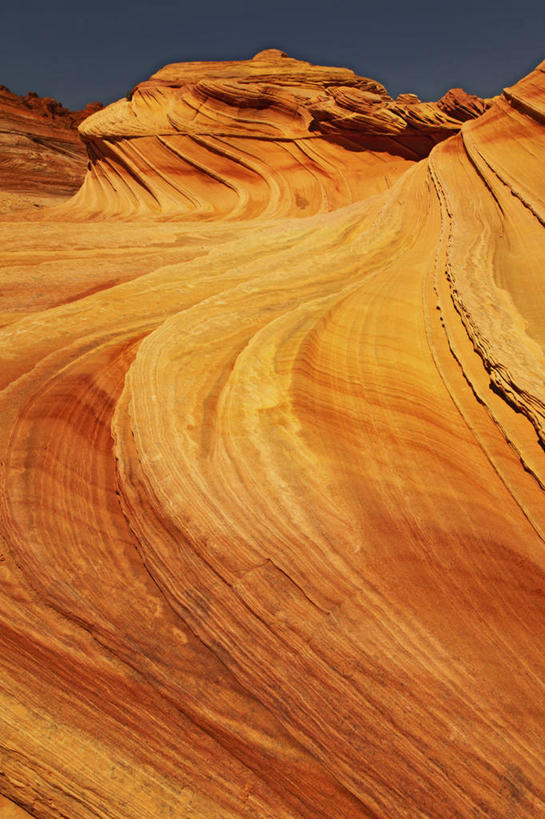 无人,竖图,室外,白天,沙漠,条纹,黄色,红色,摄影,亚利桑那,岩层,式样,岩石,彩图