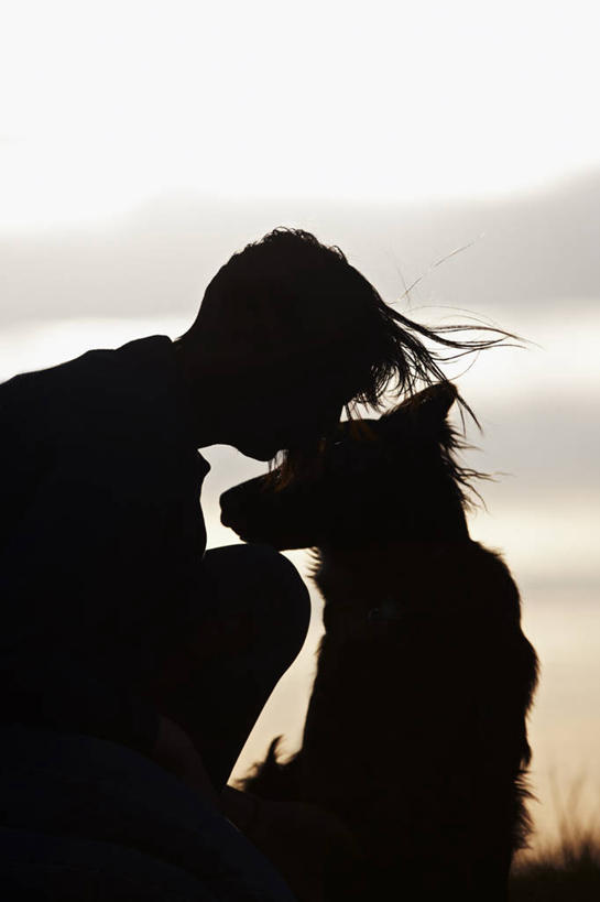 成年人,一个人,竖图,室外,白天,通讯,友谊,宠物,狗,美国,仅一个女性,朦胧,模糊,联系,动物,摄影,安慰,剪影,边境牧羊犬,澳大利亚牧羊犬,科罗拉多州,女人,跪着,亲吻,拥抱,彩图,爱,动物行为