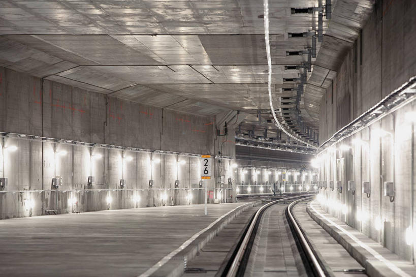 无人,横图,室内,建筑,路,铁路,德国,隧道,轨道,交通,铁轨,首都,柏林,中央车站,运输,摄影,彩图