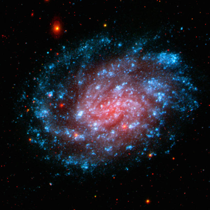 无人,方图,时间,星星,红色,蓝色,摄影,星系,天文学,彩图