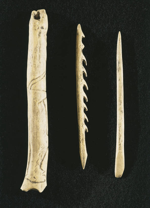 无人,横图,竖图,黑色背景,工具,古代,三个,摄影,古代文明,史前时代,彩图,影棚拍摄,钓鱼,石器时代