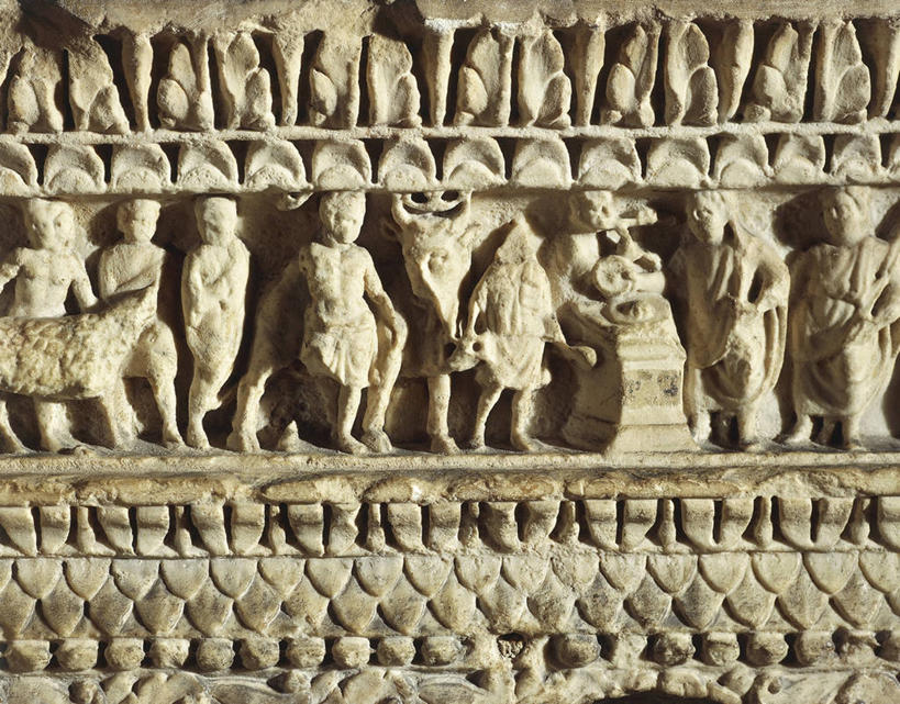 无人,横图,特写,雕塑,艺术,标志,符号,历史,标识,古罗马,古代,一个,摄影,宗教,单个,死亡,考古学,手艺,祭品,肌理,性别符号,古代文明,式样,美术工艺,彩图,浅浮雕,男性符号