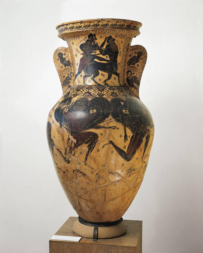 无人,竖图,白色背景,神话,冲突,标志,符号,标识,古代,一个,陶器,力量,摄影,单个,进攻,勇气,性别符号,古希腊,古代文明,美术工艺,半人马座,彩图,影棚拍摄,男性符号,双耳罐