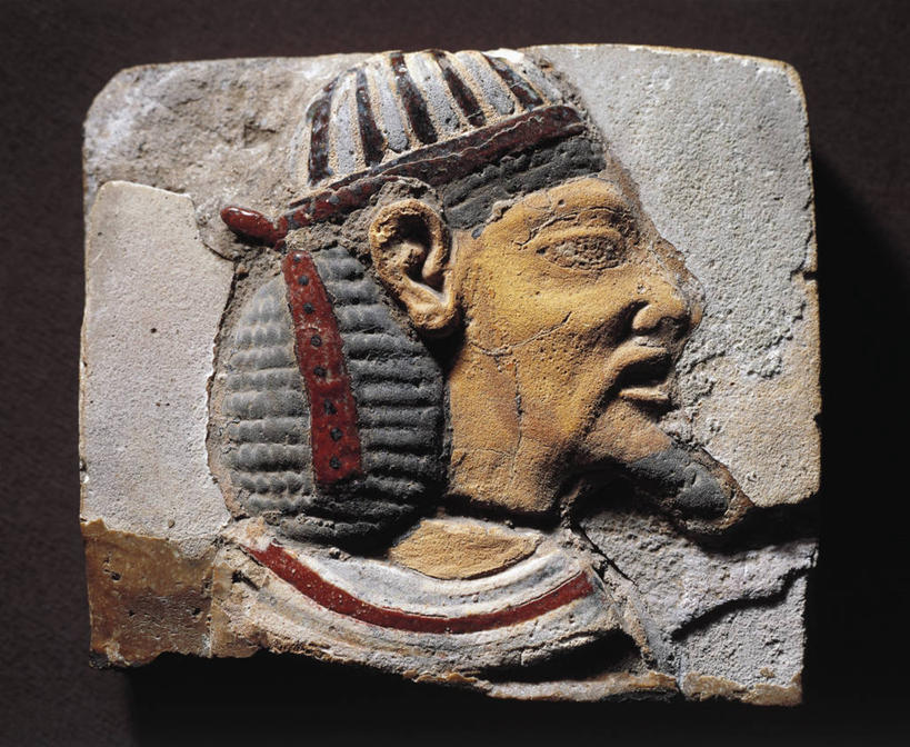 无人,横图,特写,侧面,标志,符号,陶瓷制品,标识,古代,摄影,犯人,性别符号,古埃及文明,古代文明,美术工艺,发型,彩图,影棚拍摄,浅浮雕,男性符号