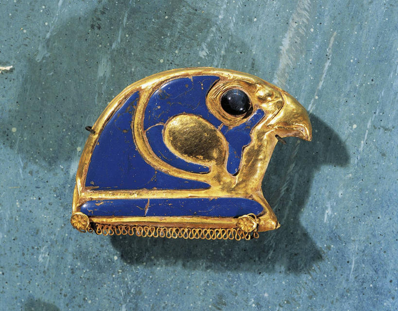 无人,横图,特写,蓝色背景,神话,鸟类,历史,文化,黄金,古代,一个,摄影,宗教,单个,传说,猎鹰,守护神,古埃及文明,古代文明,荷鲁斯,美术工艺,法老守护神,埃及神话,彩图,影棚拍摄,神,天青石,过去