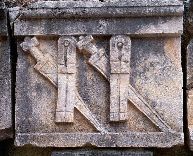 无人,横图,室外,白天,艺术,历史,一个,摄影,单个,剑,古希腊,古代文明,美术工艺,彩图,浅浮雕,匕首