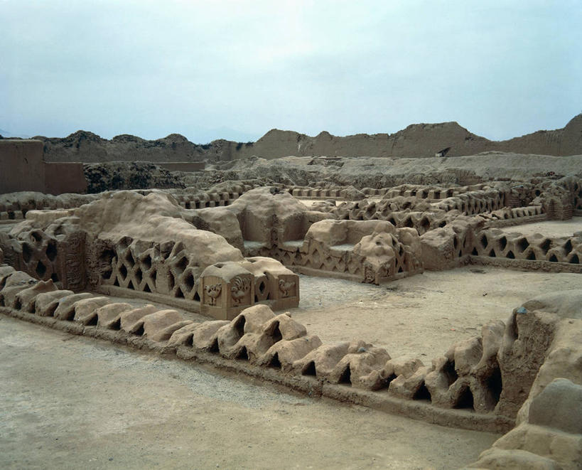 无人,横图,室外,白天,建筑,秘鲁,历史,废墟,地标建筑,摄影,考古学,万里无云,几何形状,彩图,过去