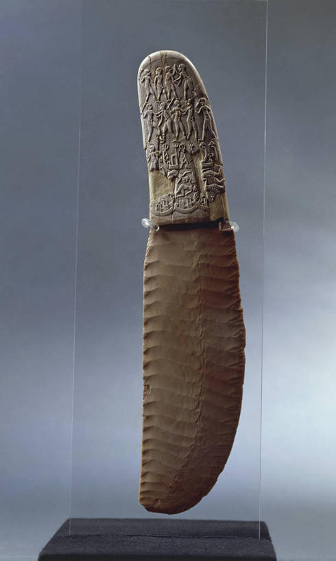 无人,竖图,正面,象牙,灰色背景,历史,古代,一个,灰色,刀,摄影,单个,战役,古埃及文明,古代文明,刀刃,美术工艺,彩图,影棚拍摄,过去