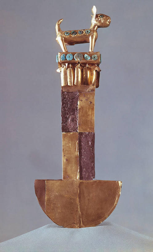 无人,竖图,正面,秘鲁,灰色背景,历史,黄金,一个,灰色,刀,摄影,宗教,单个,祭品,美术工艺,彩图,影棚拍摄,过去