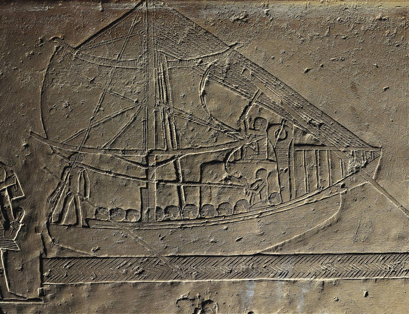 帆船,无人,横图,室外,白天,侧面,旅途,埃及,历史,摄影,考古学,中东,萨卡拉,古埃及文明,古代文明,美术工艺,彩图,过去