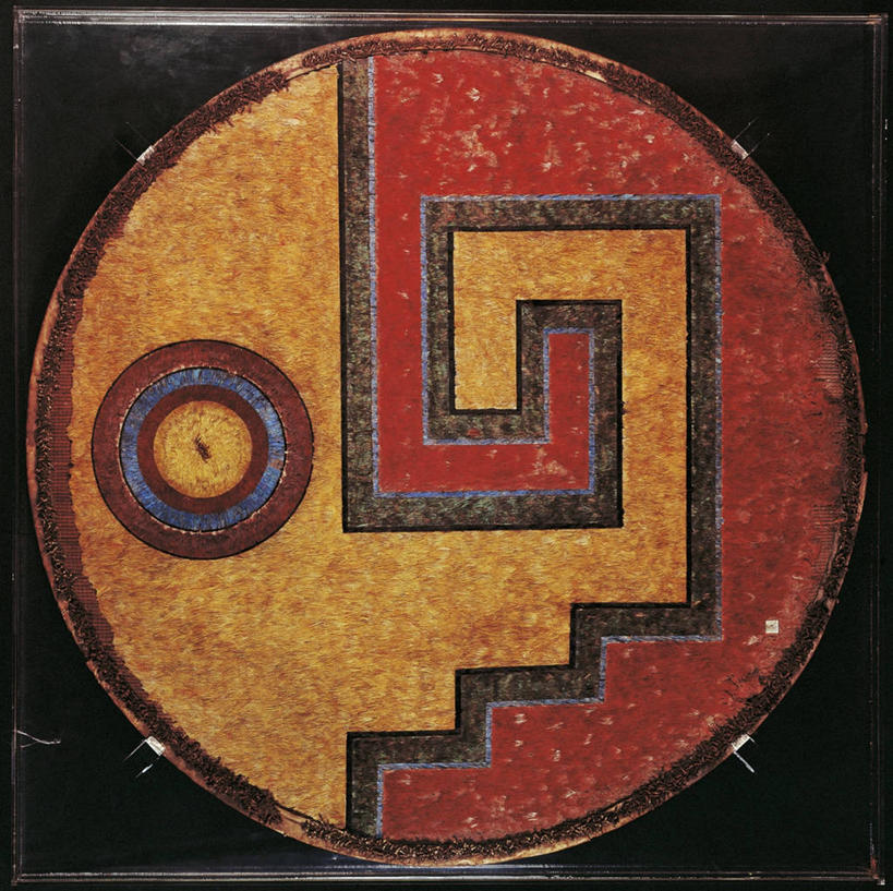 无人,横图,方图,室外,特写,墨西哥,圆形,一个,摄影,盾,单个,拉丁美洲,古代文明,式样,美术工艺,几何形状,彩图,阿兹特克文明,拉美文明