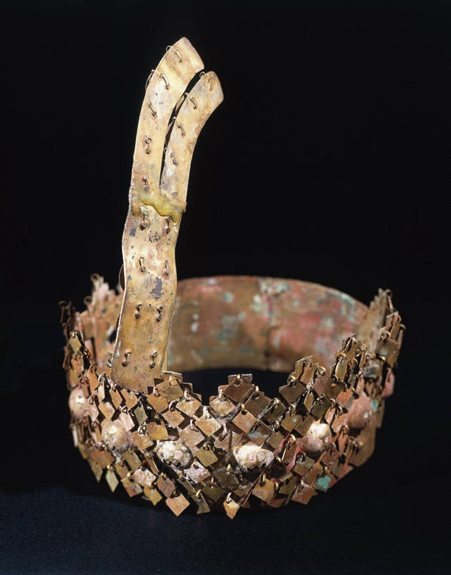 无人,竖图,特写,秘鲁,黑色背景,一个,摄影,单个,古代文明,美术工艺,王冠,彩图,影棚拍摄,传统文化