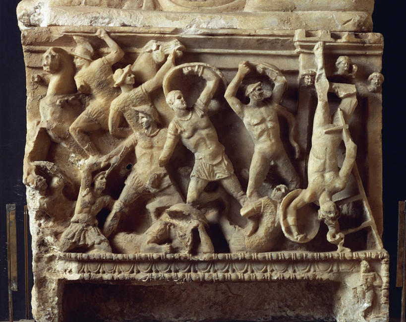 无人,横图,室内,特写,雕塑,士兵,标志,符号,历史,标识,摄影,部分,攻击,武士,代表,战役,性别符号,美术工艺,彩图,浅浮雕,雪花石膏,男性符号