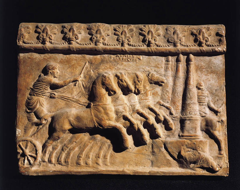 无人,马戏团,横图,马,雕塑,黑色背景,标志,符号,陶瓷制品,标识,古罗马,古代,一个,驾驶,摄影,单个,战车,敌对,性别符号,美术工艺,彩图,影棚拍摄,浅浮雕,男性符号