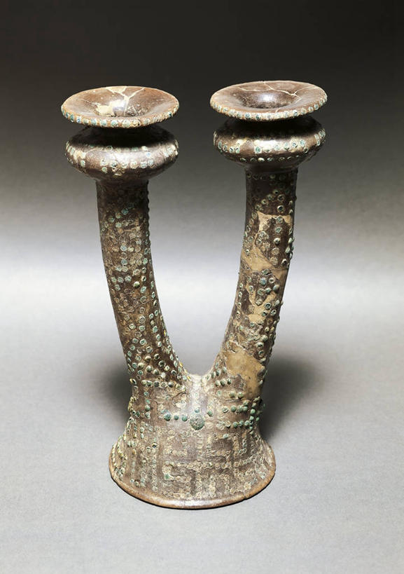 无人,竖图,特写,雕塑,意大利,灰色背景,烛台,历史,灰色,摄影,考古学,威尼托大区,青铜,帕多瓦,美术工艺,彩图,影棚拍摄,雕刻术,过去