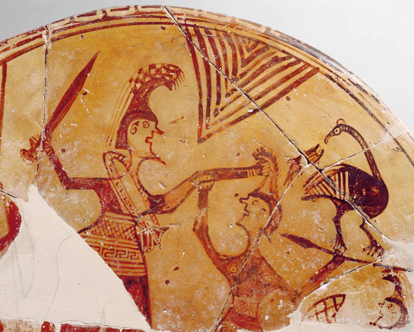 无人,横图,特写,希腊,神话,冲突,标志,符号,陶瓷制品,标识,古代,一个,摄影,单个,部分,打斗,战役,性别符号,英雄,古希腊,美术工艺,阿基里斯,提那雅恩斯,彩图,影棚拍摄,男性符号