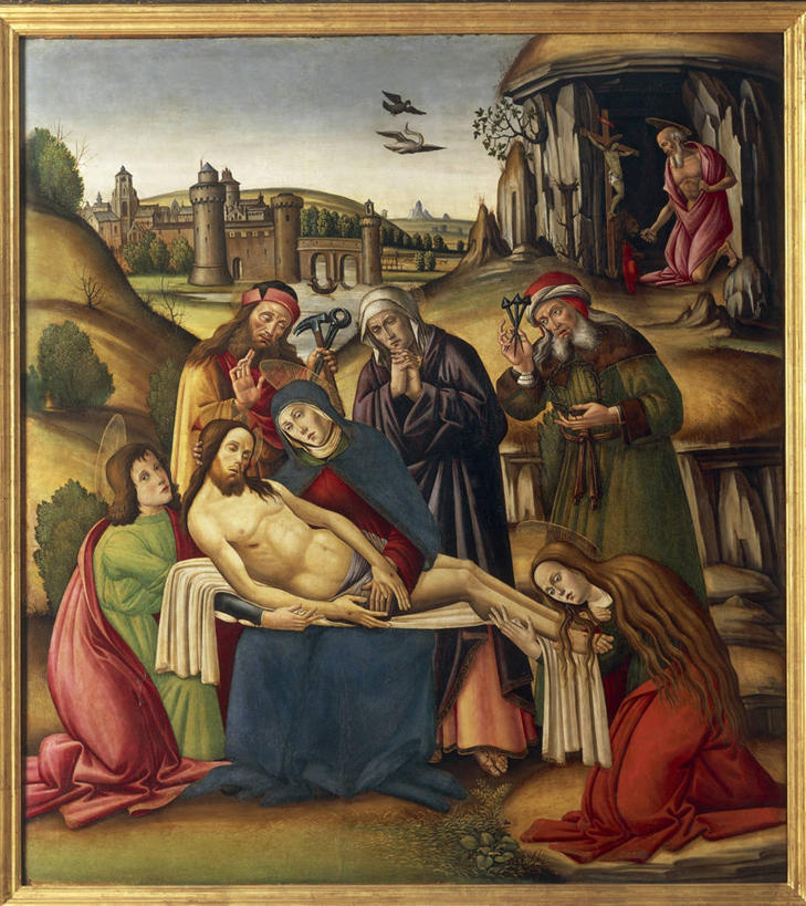 成年人,竖图,插画,室外,白天,数码,科技,阴影,网络,高光,几何,计算机图形,文艺复兴,合成,图画,画,社区,祈祷,西番莲,摄影,尸体,死亡,电脑合成图,数码合成图,基督教,合成图,漫画,圣玛丽,写实,具体,具象,尸身,遗体,悲痛,使徒,圣人,男人,女人,彩图,损失,尸首,圣母怜子图