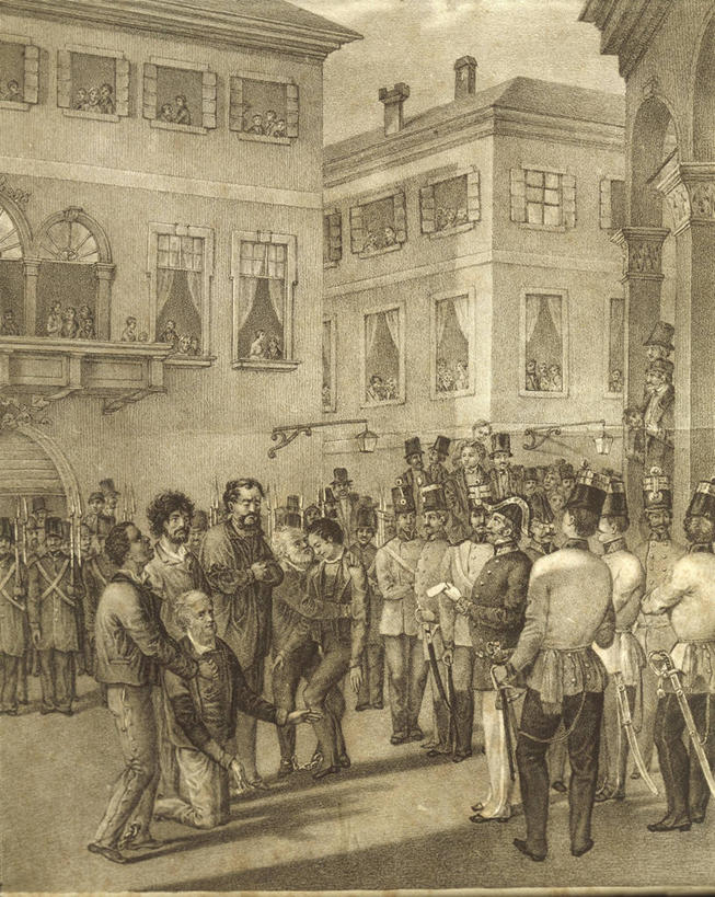 成年人,广场,站,竖图,插画,室外,白天,数码,科技,建筑,意大利,威尼斯,士兵,阴影,网络,城镇,高光,几何,计算机图形,合成,图画,历史,画,战争,读书,摄影,电脑合成图,数码合成图,合成图,群众,漫画,意大利文化,军队,爱国主义,写实,具体,具象,判断,跪着,彩图