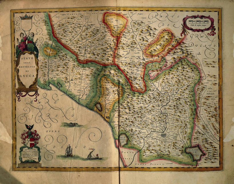 无人,横图,插画,数码,科技,地图,意大利,阴影,网络,高光,几何,计算机图形,文艺复兴,合成,图画,历史,画,摄影,指导,电脑合成图,数码合成图,合成图,漫画,托斯卡纳区,写实,具体,具象,卢卡,自然地理,彩图,影棚拍摄,地图学