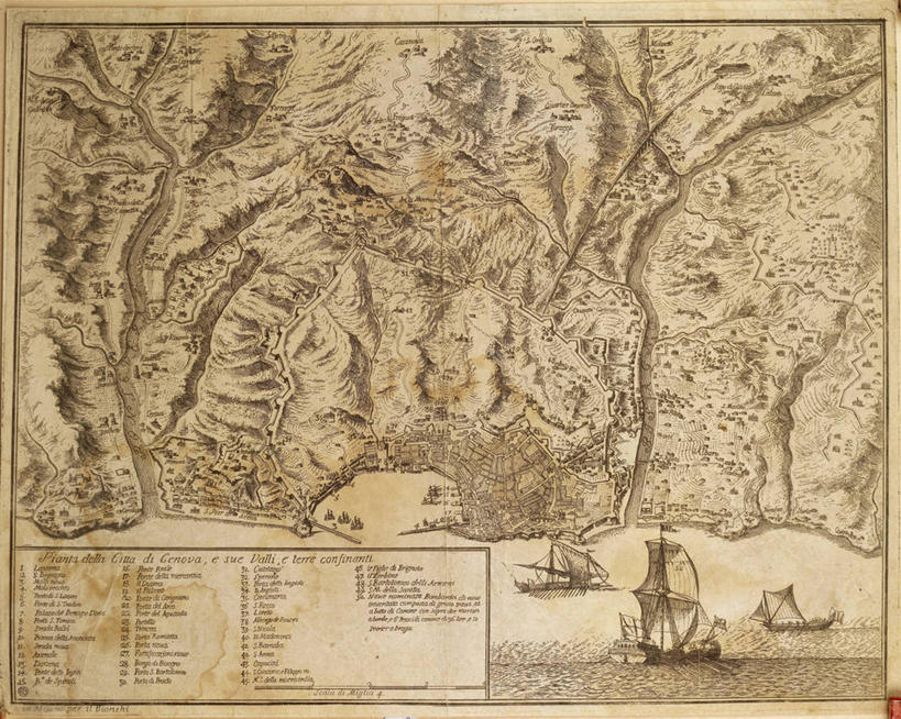 帆船,无人,横图,俯视,航拍,插画,室外,白天,旅游,度假,竞争,数码,科技,海洋,河流,美景,山,城市,船,地图,意大利,欧洲,对抗,阴影,冲突,网络,文字,海岸线,景观,山谷,高光,几何,计算机图形,古典,合成,图画,历史,娱乐,画,自然,享受,休闲,景色,放松,战争,运输,摄影,指导,英文字母,电脑合成图,数码合成图,攻击,合成图,鸟瞰,对立,矛盾,南欧,客船,自然风光,漫画,地貌,18世纪,意大利共和国,热内亚,热那亚,利古里亚,写实,具体,具象,敌对,挫败,斗争,抗拒,抗衡,利古里亚大区,军营,美术工艺,热那亚省,自然地理,彩图,高角度拍摄,旅行,兵营,地图学