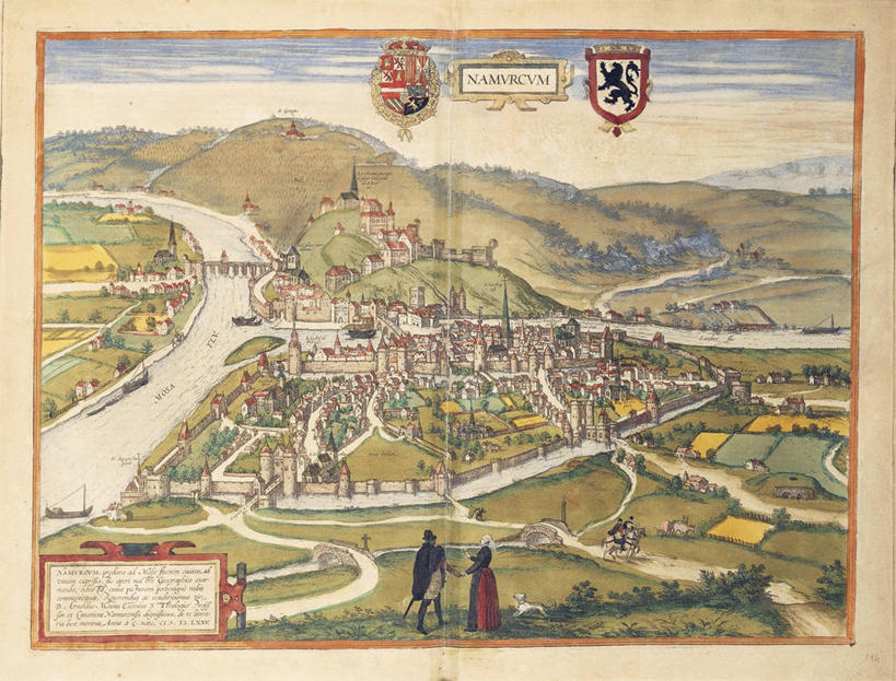 无人,横图,俯视,插画,数码,科技,河流,山,地图,比利时,阴影,网络,城镇,高光,几何,计算机图形,合成,图画,历史,画,手稿,摄影,电脑合成图,数码合成图,合成图,漫画,写实,具体,具象,盾形徽章,那慕尔,拉丁文,自然地理,彩图,高角度拍摄,影棚拍摄,雕刻术,地图学