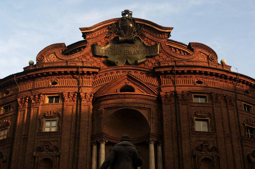 无人,博物馆,横图,室外,白天,建筑,意大利,雕像,历史,地标建筑,摄影,意大利文化,巴洛克风格,都灵,彩图