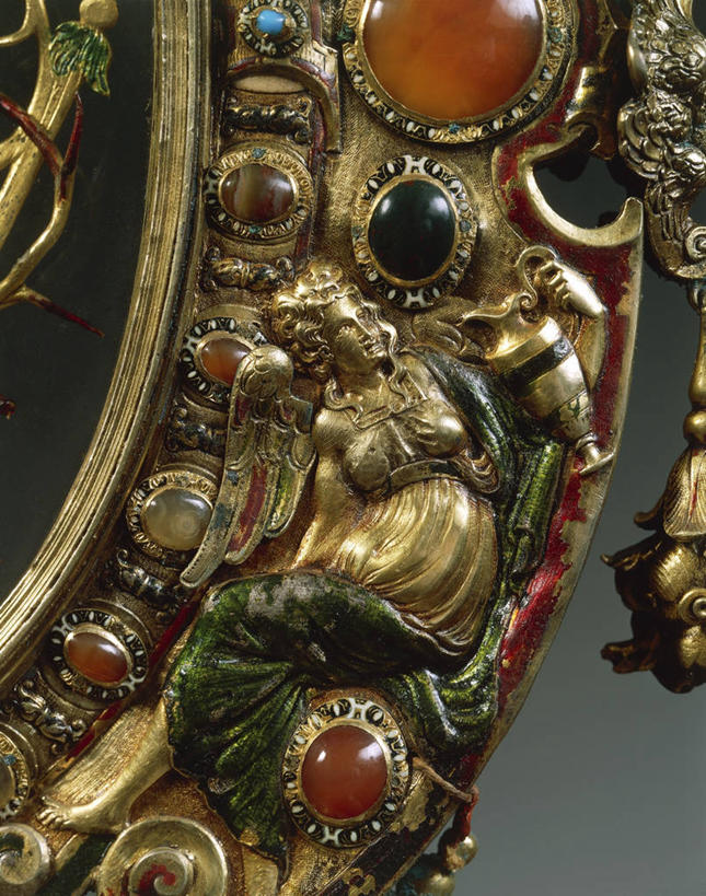 无人,竖图,特写,天使,灰色背景,历史,古代,摄影,基督教,巴洛克风格,美术工艺,彩图,影棚拍摄,贵重宝石